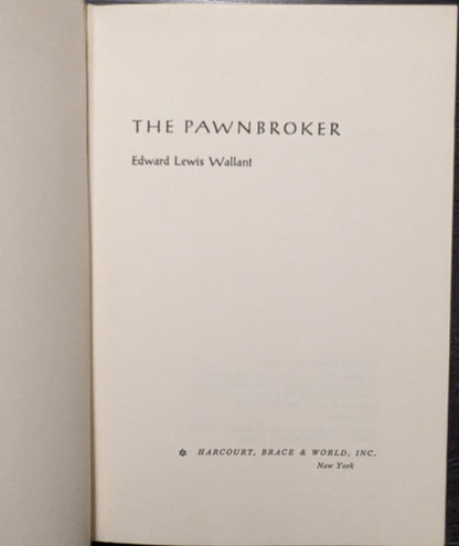 The Pawnbroker by Edward Lewis Wallant