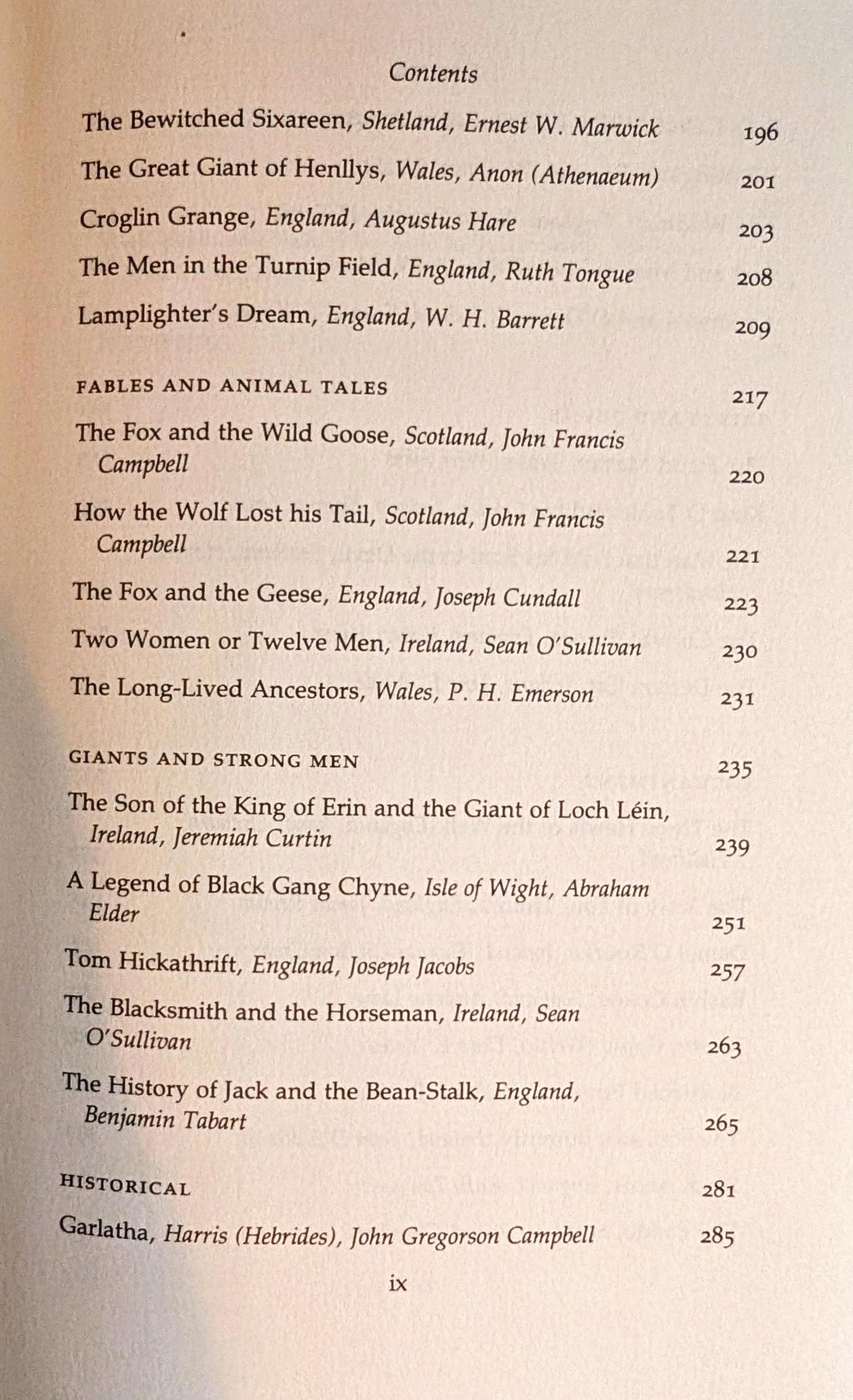 Folk-Tales of The British Isles edited by Kevin Crossley-Holland