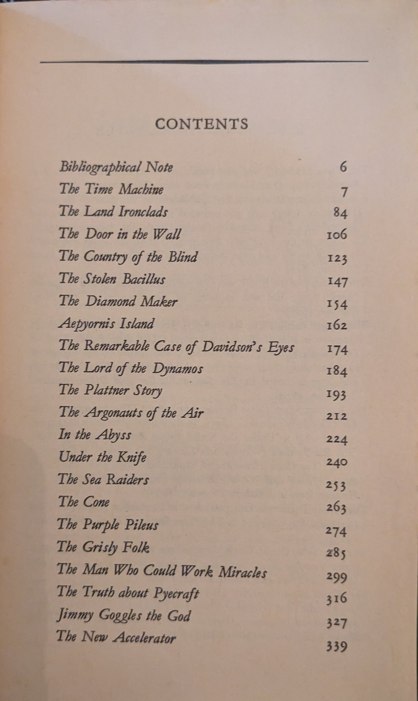 Selected Short Stories by H.G Wells