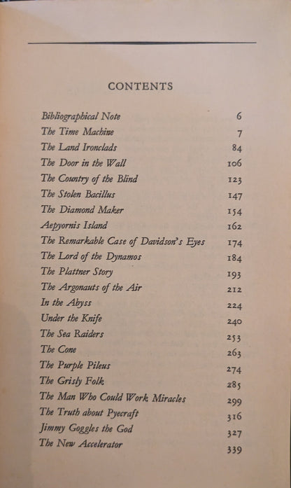 Selected Short Stories by H.G Wells