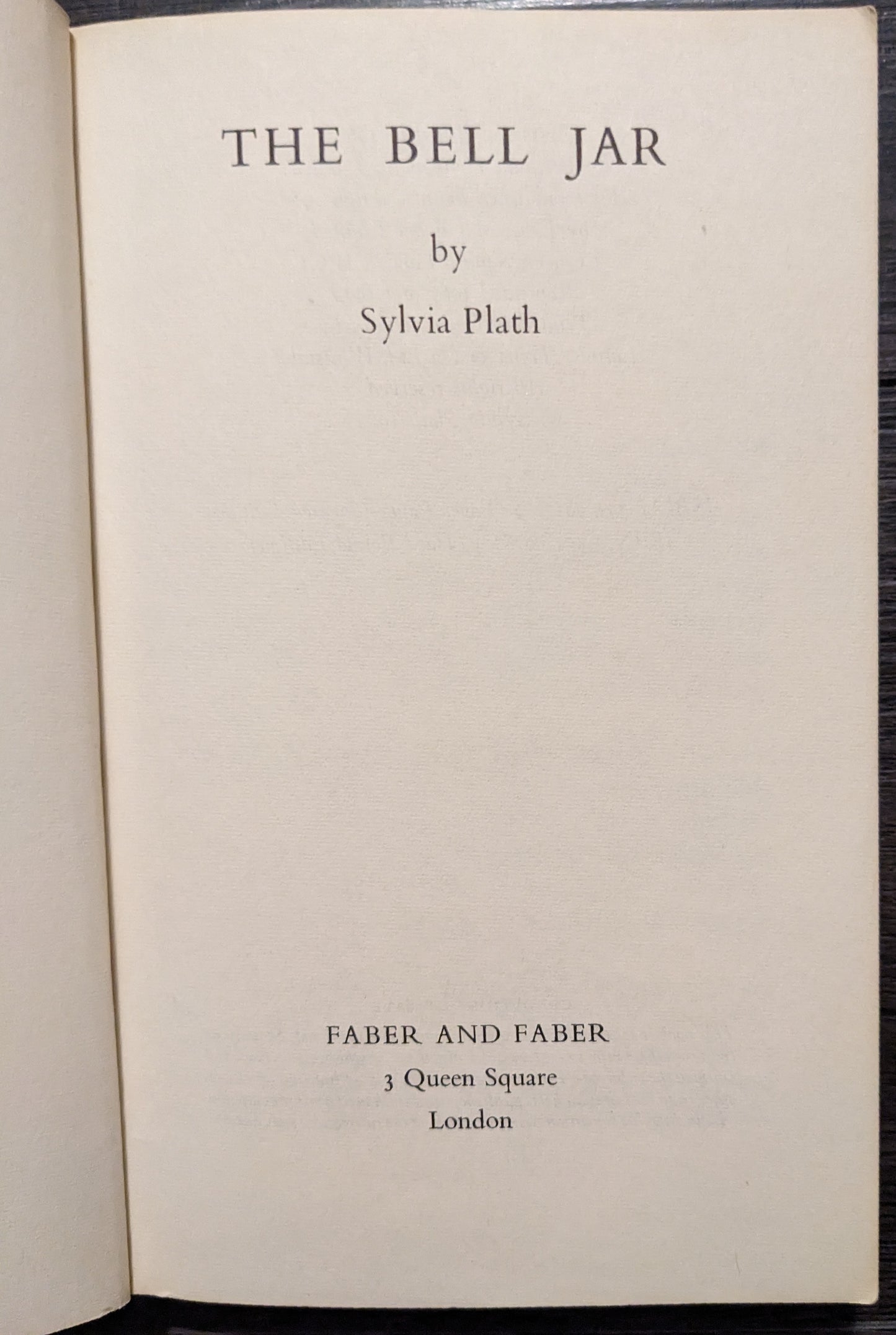 The Bell Jar by Sylvia Plath