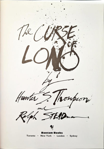 The Curse of Lono by Hunter S. Thompson and Ralph Steadman