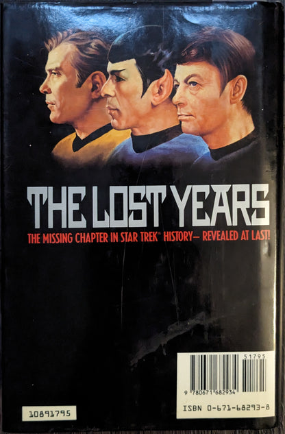 Star Trek: The Lost Years by J.M Dillard