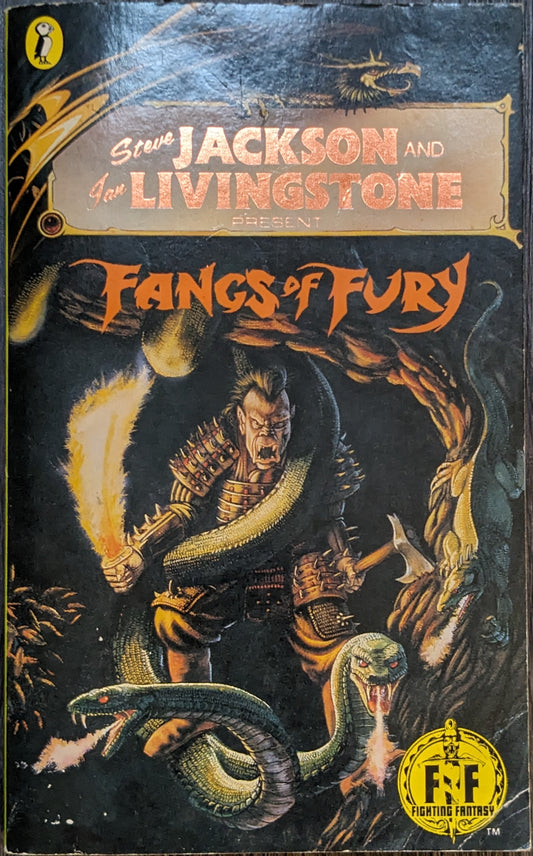 Fangs of Fury by Steve Jackson and Jon Livingstone