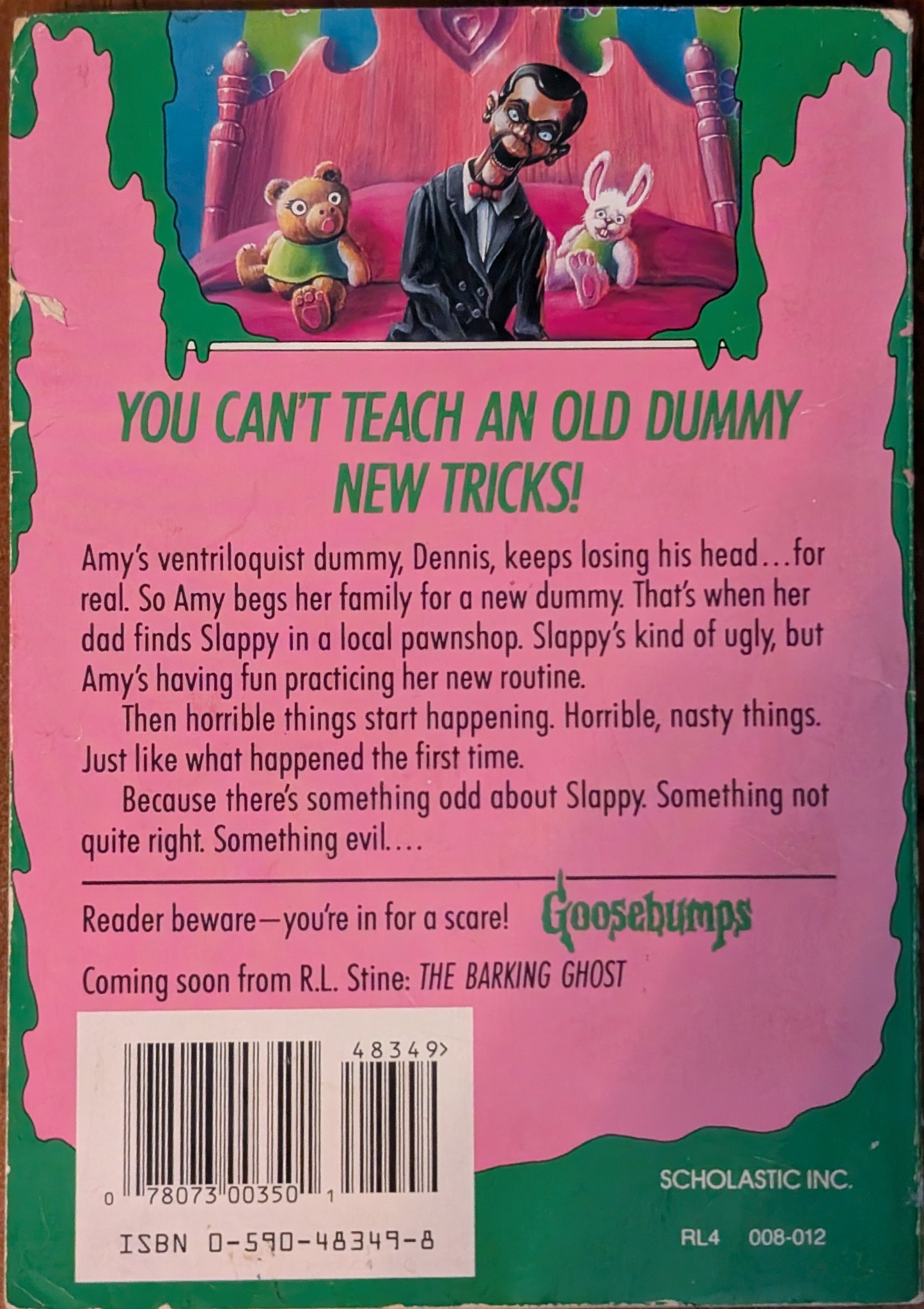 Night of the Living Dummy II (Goosebumps #31) by R.L Stine