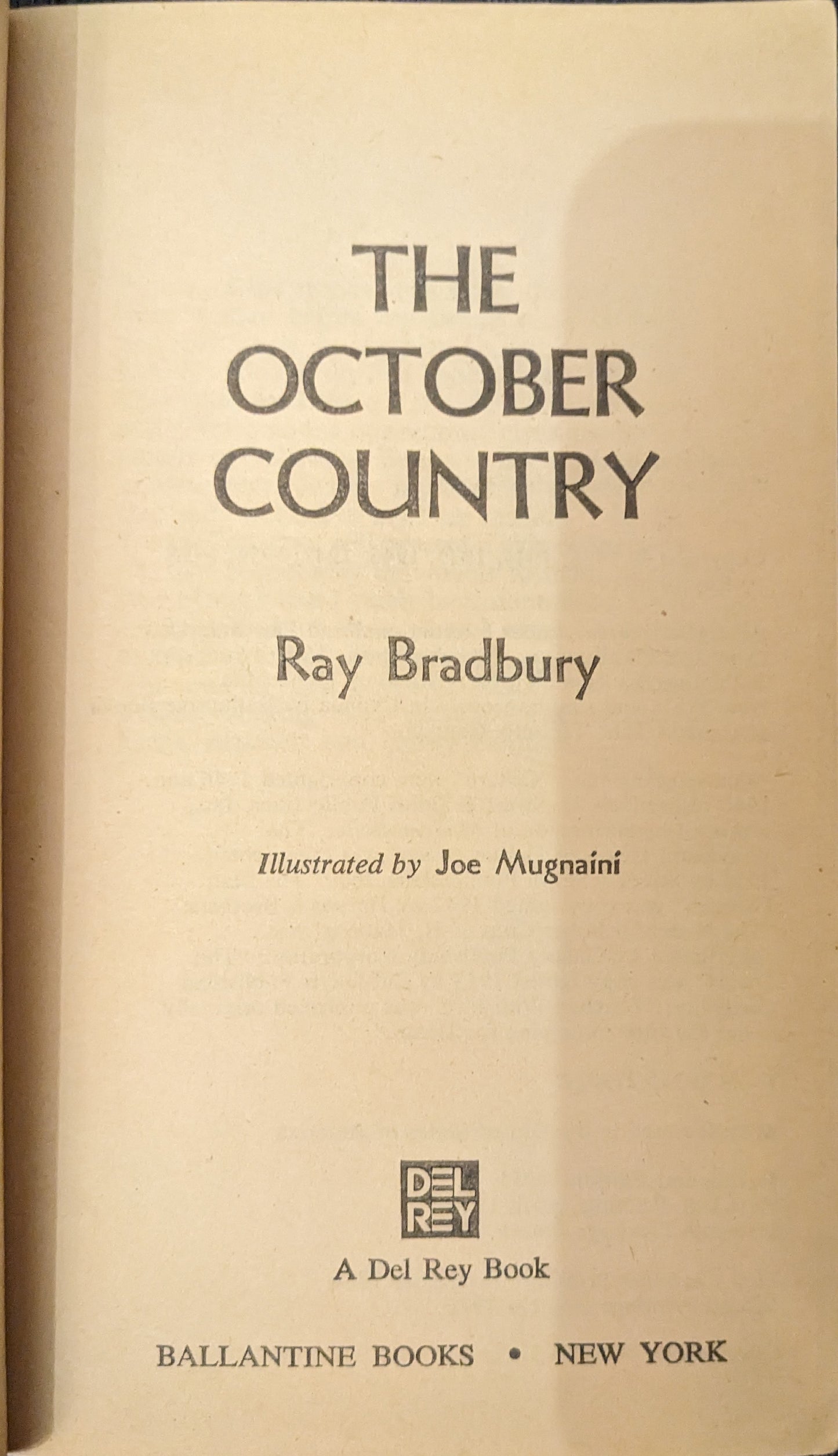 The October Country by Ray Bradbury