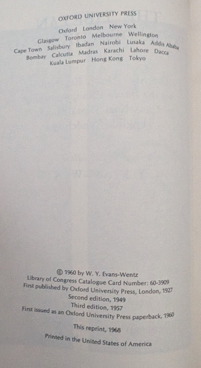 The Tibetan Book of the Dead by W.Y Evans-Wentz