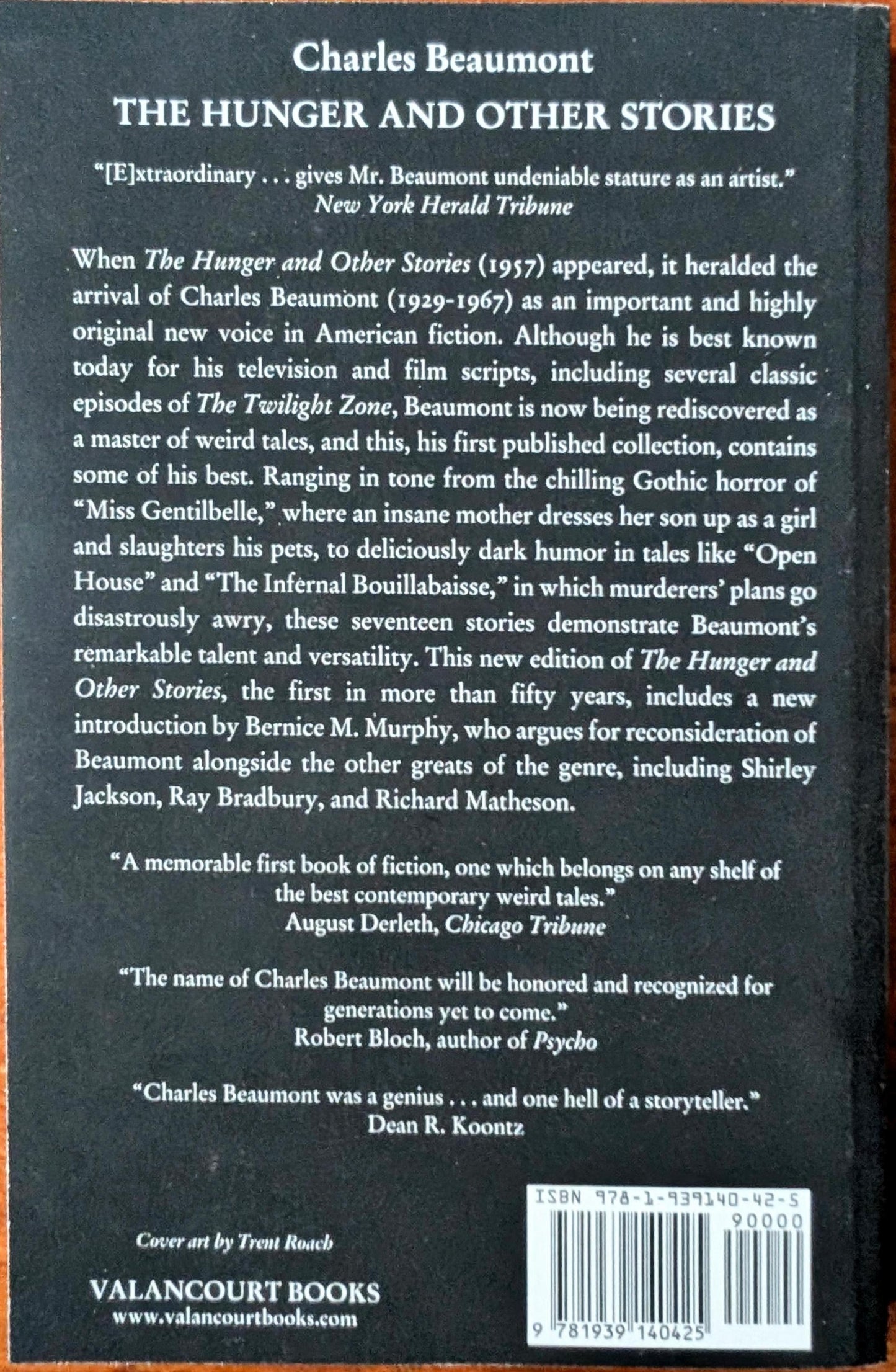 The Hunger and Other Stories by Charles Beaumont