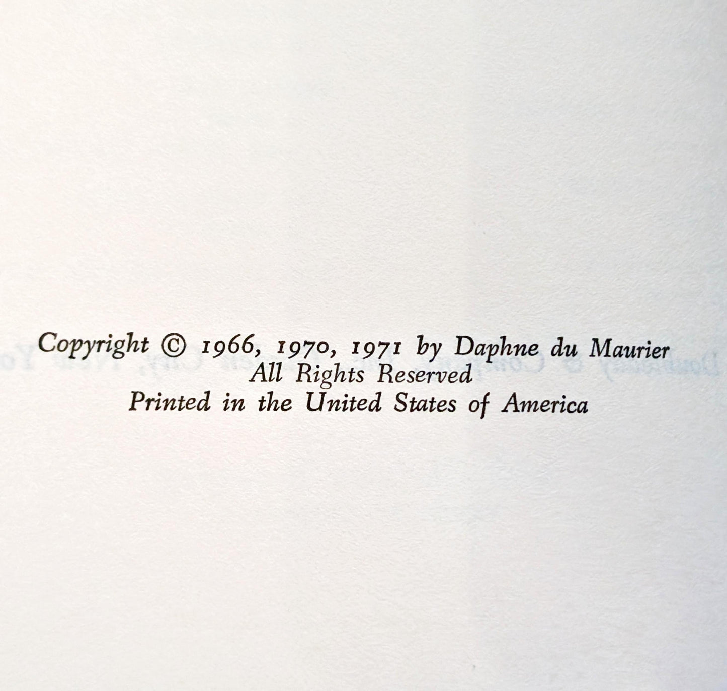 Don't Look Now by Daphne du Maurier