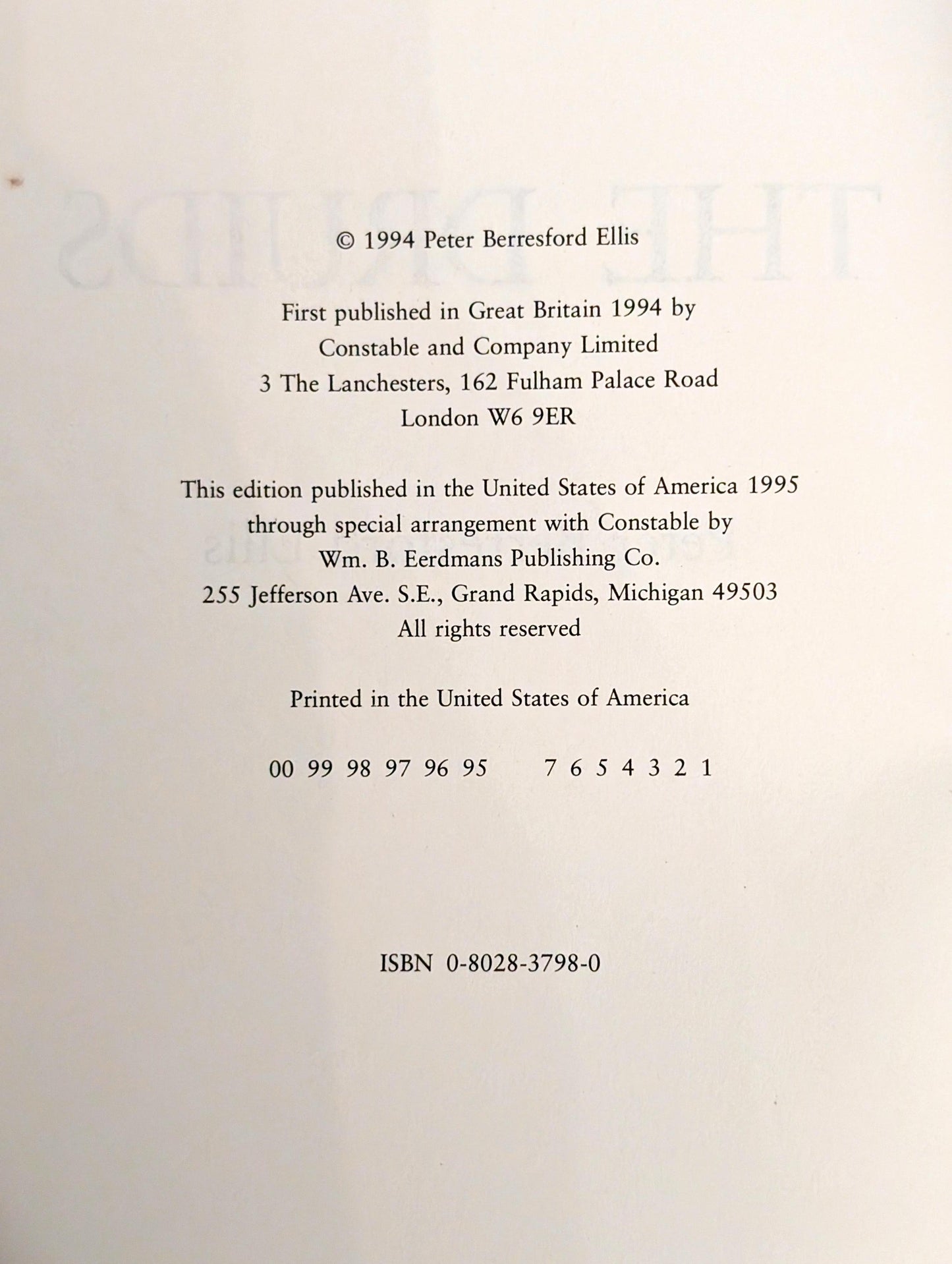 The Druids by Peter Berresford Ellis