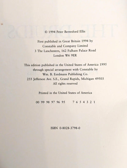 The Druids by Peter Berresford Ellis