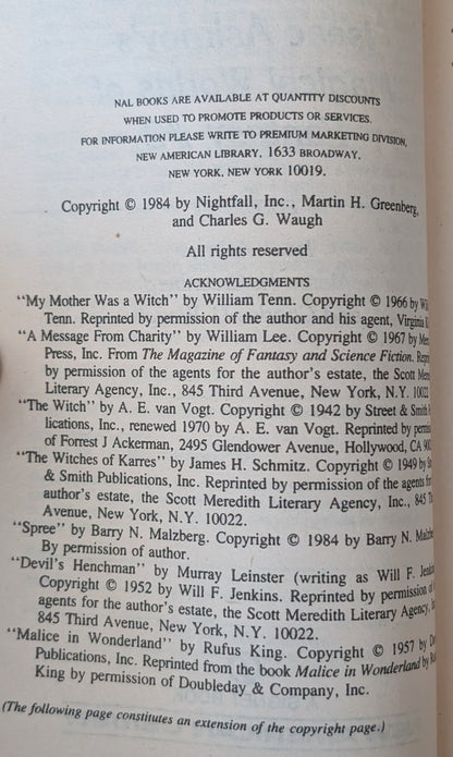 Witches from Magical Worlds of Fantasy (#2) edited by Isaac Asimov, Martin H. Greenberg and Charles G. Waugh