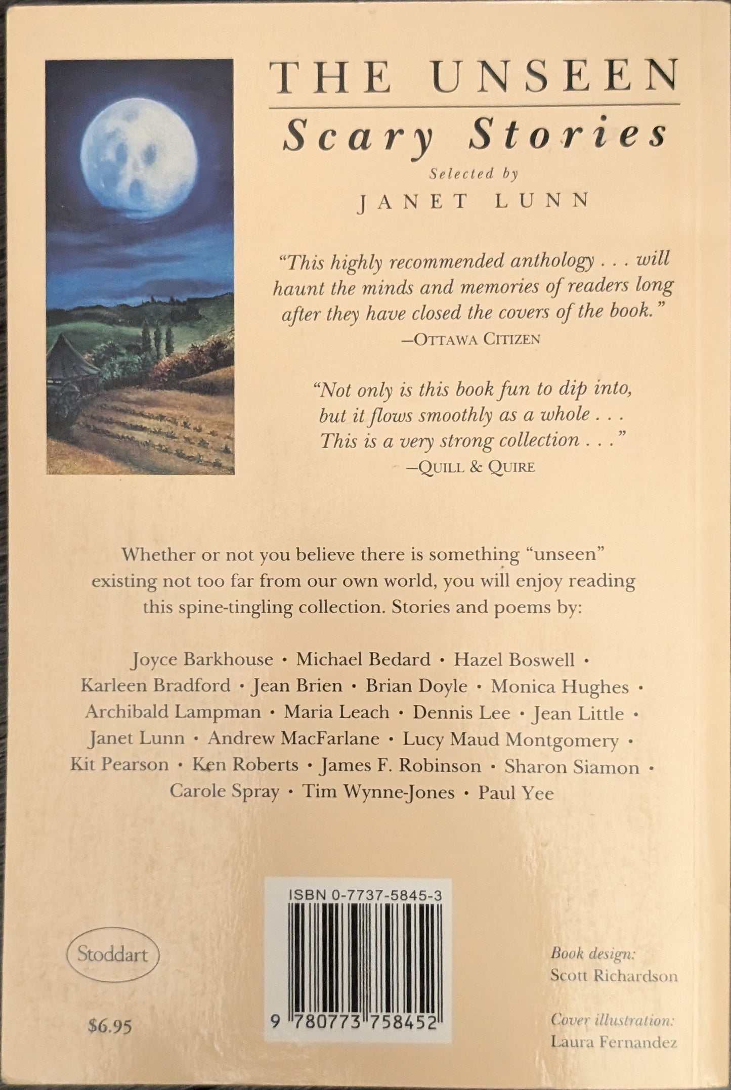 The Unseen: Scary Stories selected by Janet Lunn