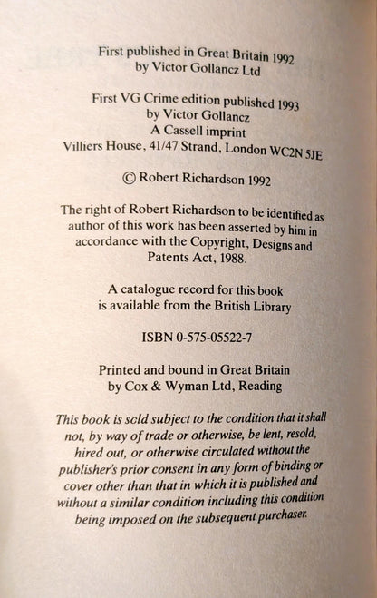 The Lazarus Tree by Robert Richardson