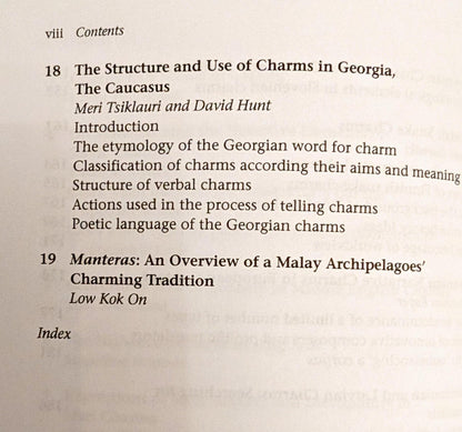 Charms, Charmers and Charming: International Research on Verbal Magic edited by Jonathan Roper