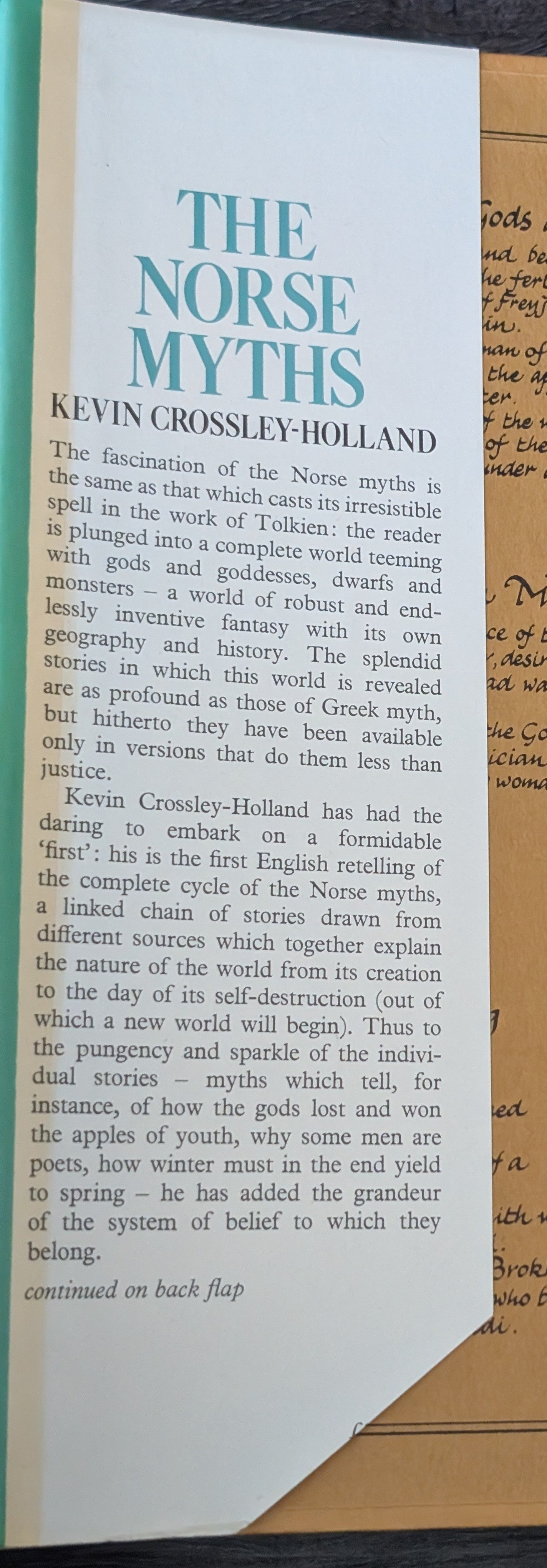 The Norse Myths by Kevin Crossley-Holland