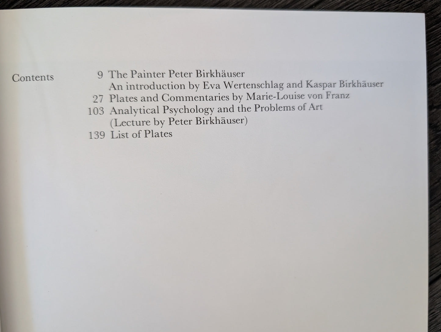 Light From The Darkness: The Painting of Peter Birkhäuser