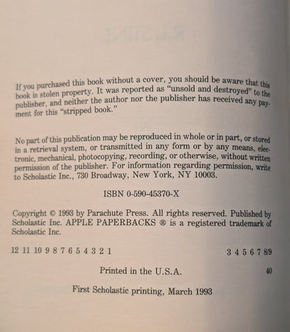 Let's Get Invisible (Goosebumps #24) by R.L Stine