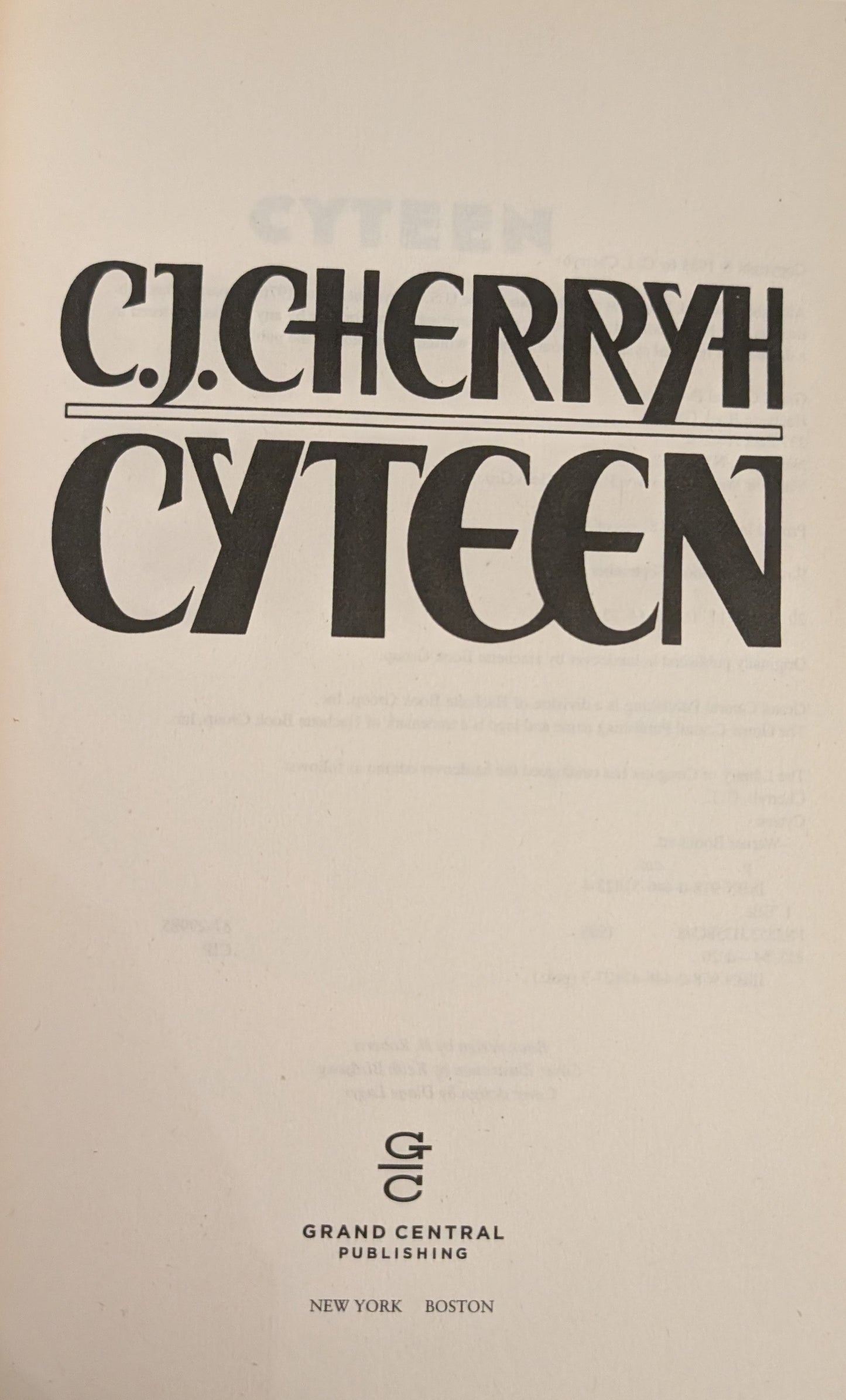 Cyteen by C.J Cherryh