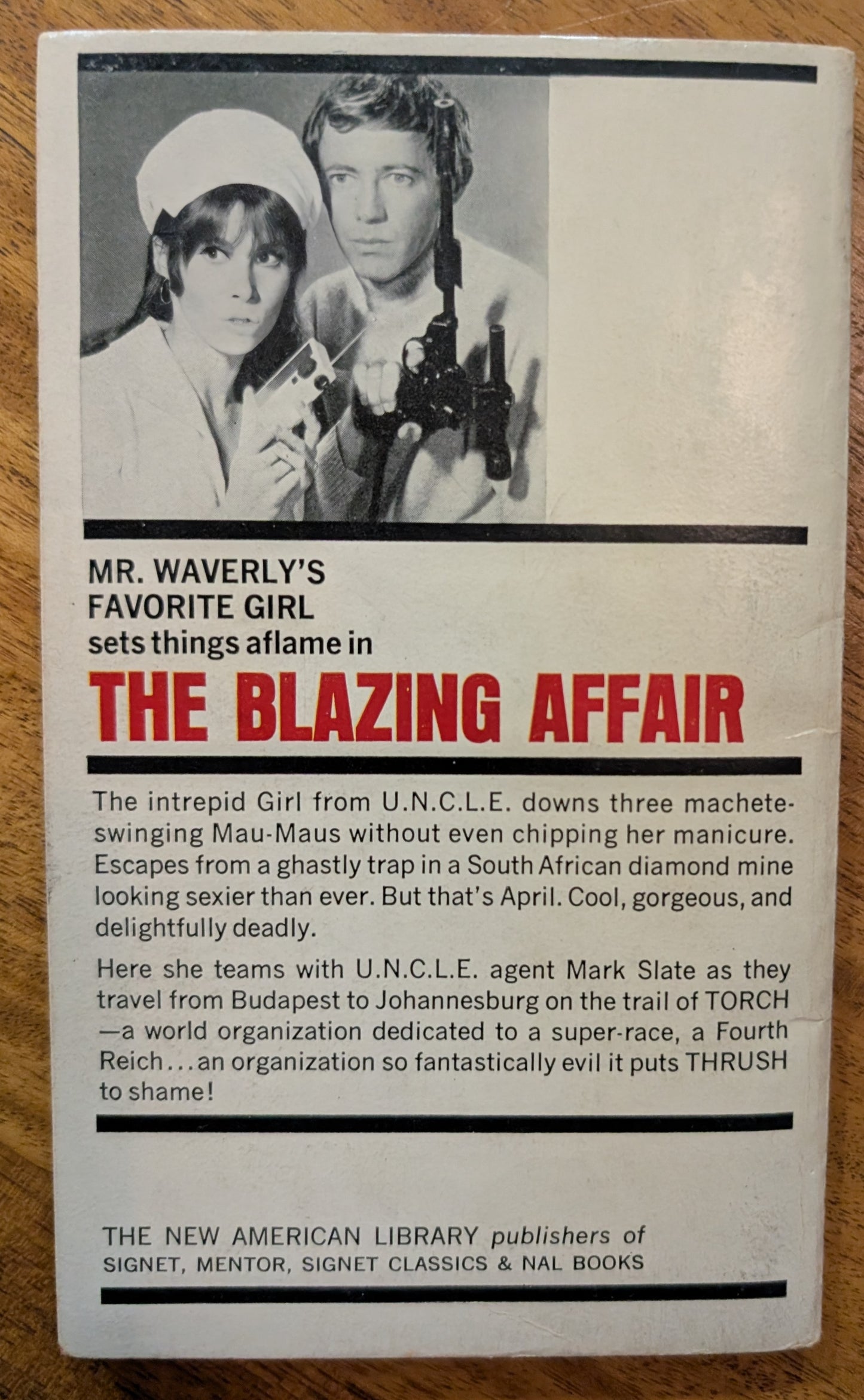 The Girl from U.N.C.L.E: #2: The Blazing Affair by Michael Avallone