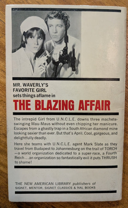 The Girl from U.N.C.L.E: #2: The Blazing Affair by Michael Avallone