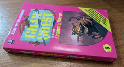 Grail Quest: Kingdom of Horror by J.H Brennan