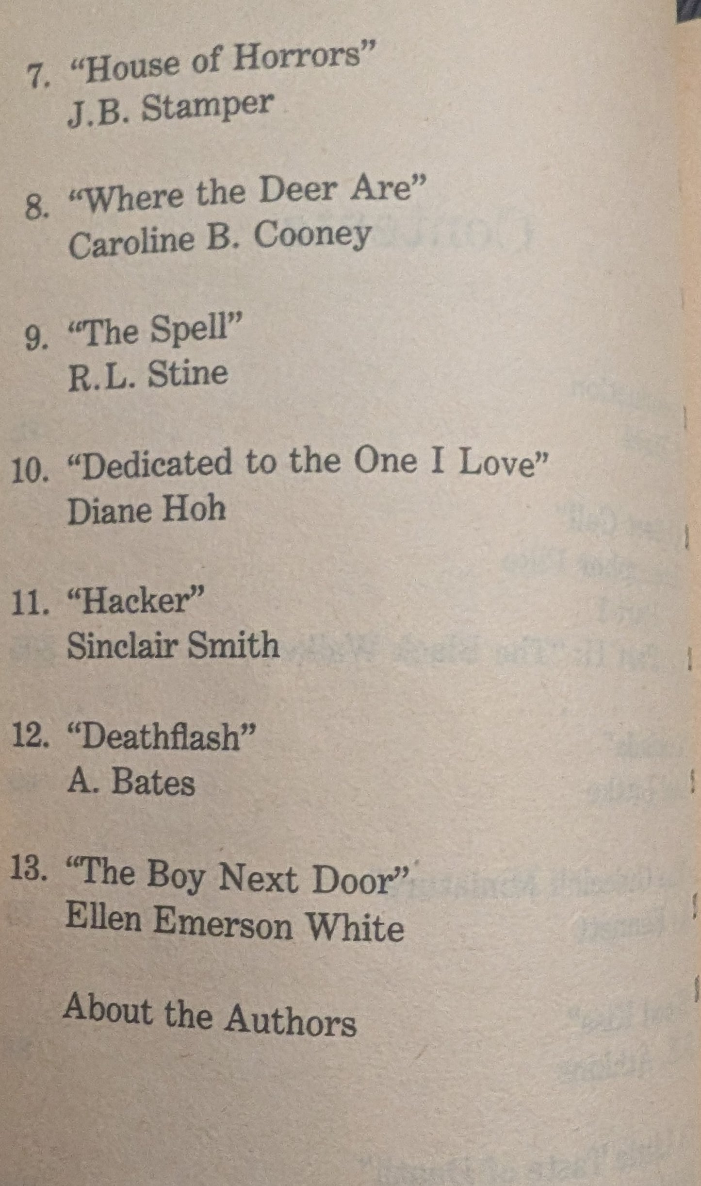 Thirteen: 13 Tales of Horror by 13 Masters of Horror edited by T. Pines