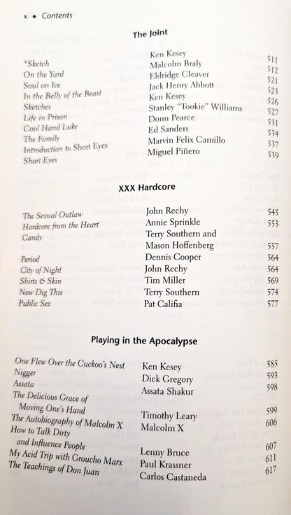 The Outlaw Bible of American Literature edited by Alan Kaufman, Neil Ortenberg & Barney Rosset
