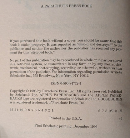 Welcome to the Wicked Wax Museum (Give Yourself Goosebumps #12) by R.L Stine