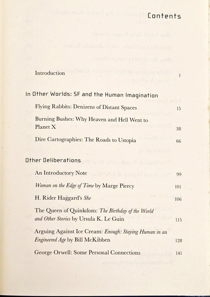 In Other Worlds: SF and the Human Imagination by Margaret Atwood