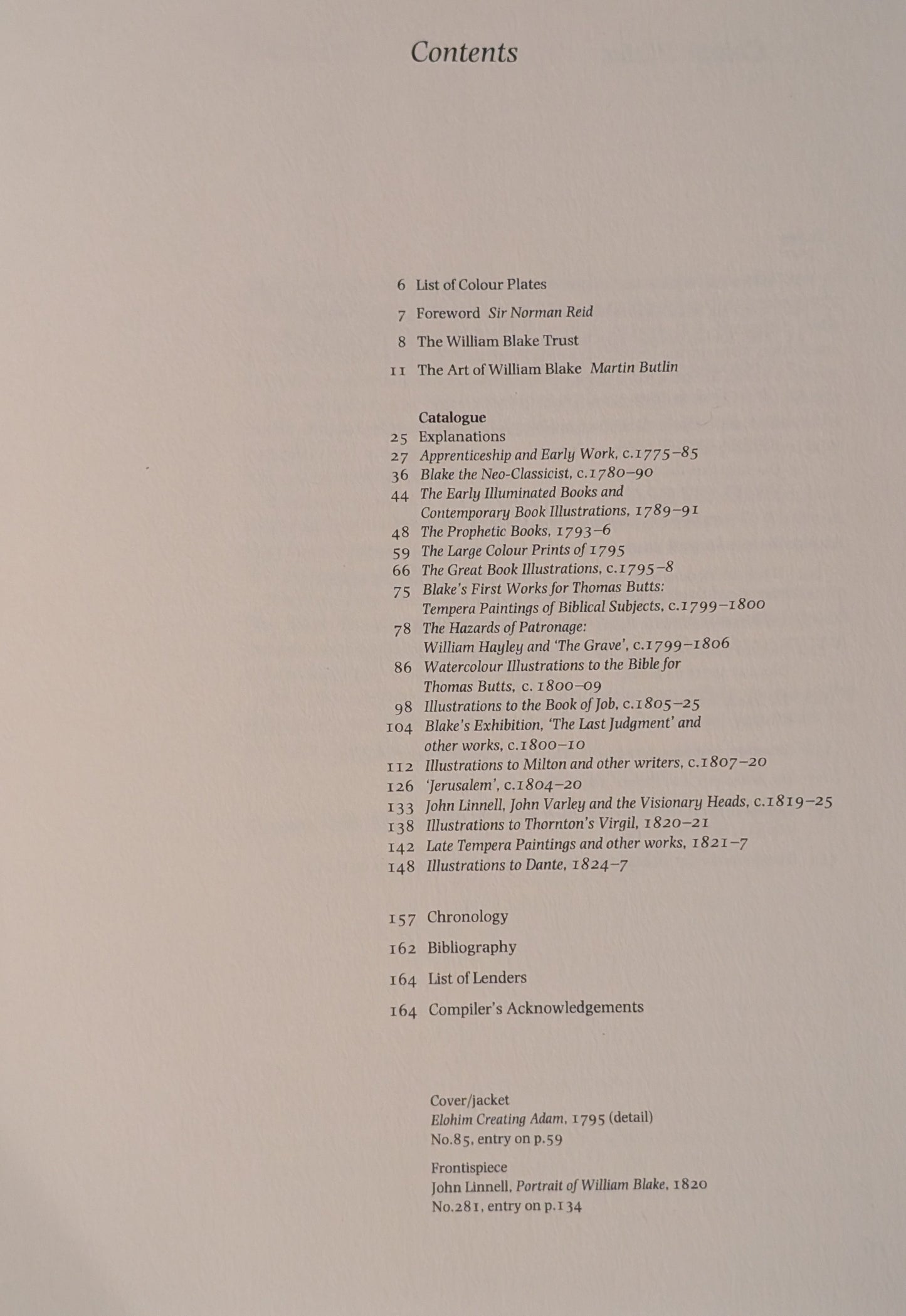 William Blake edited by Martin Butlin