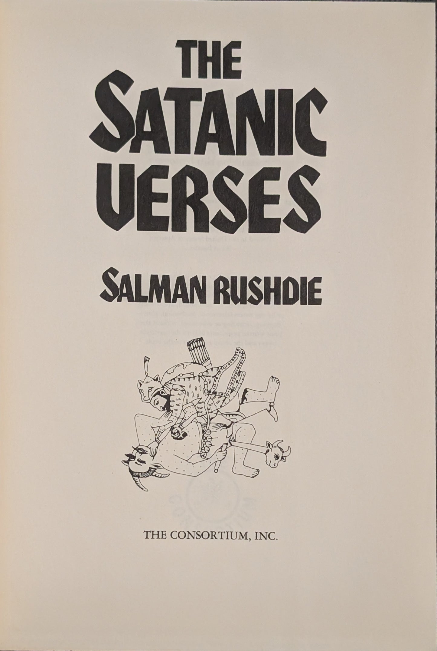 The Satanic Verses by Salman Rushdie