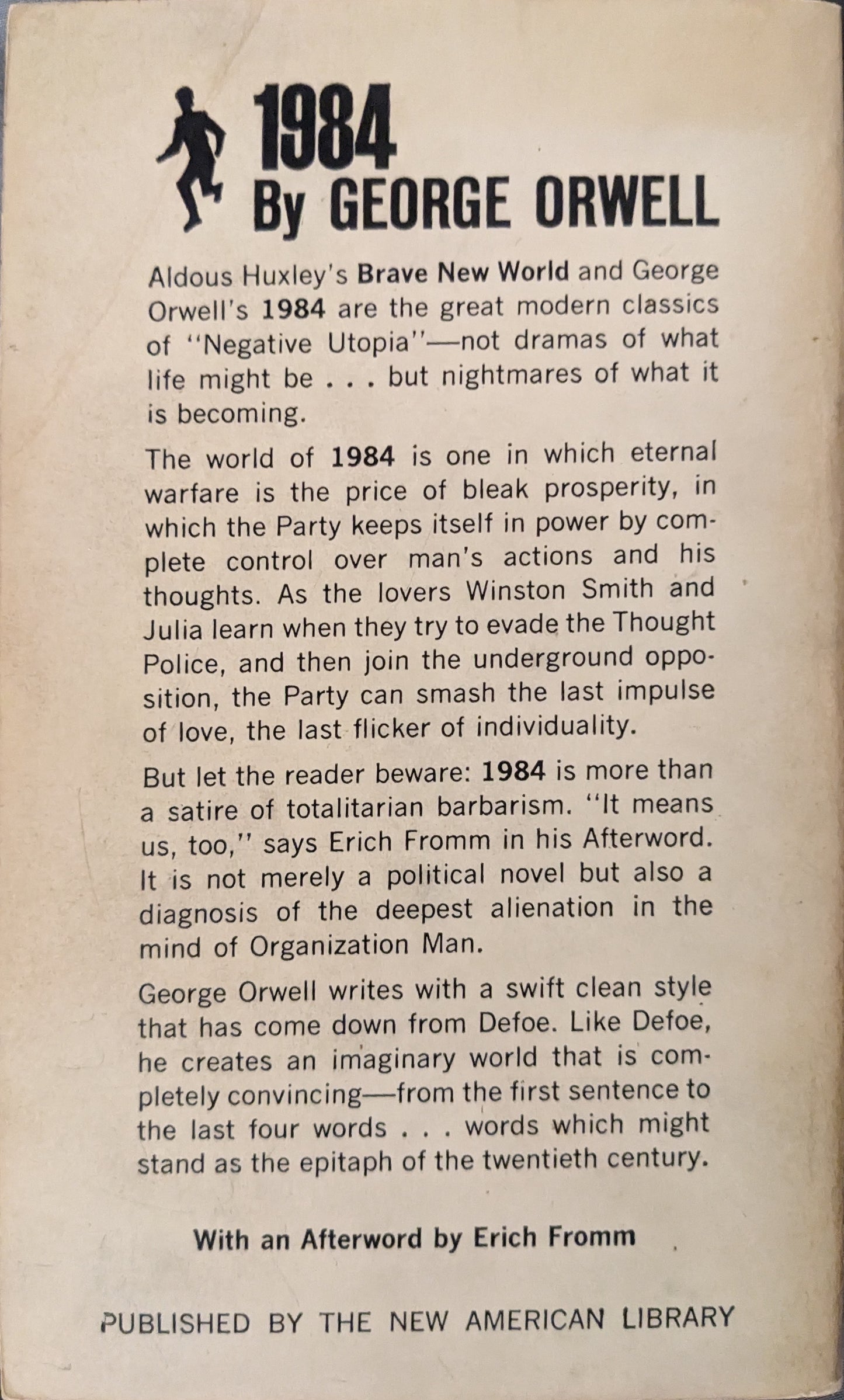 1984: A Novel by George Orwell