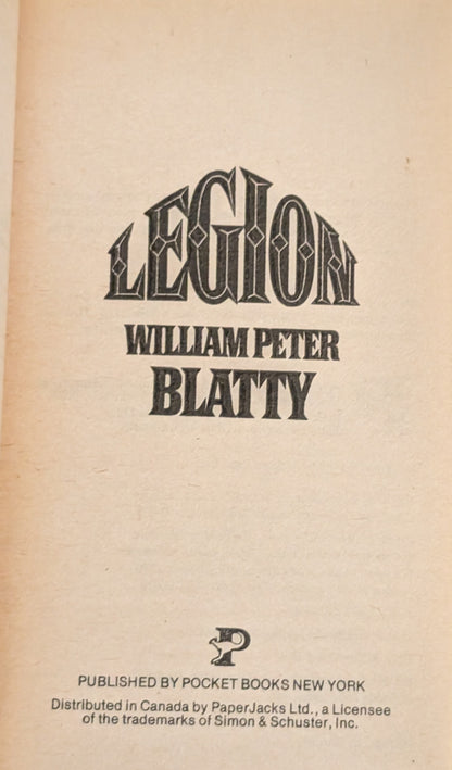 Legion by William Peter Blatty