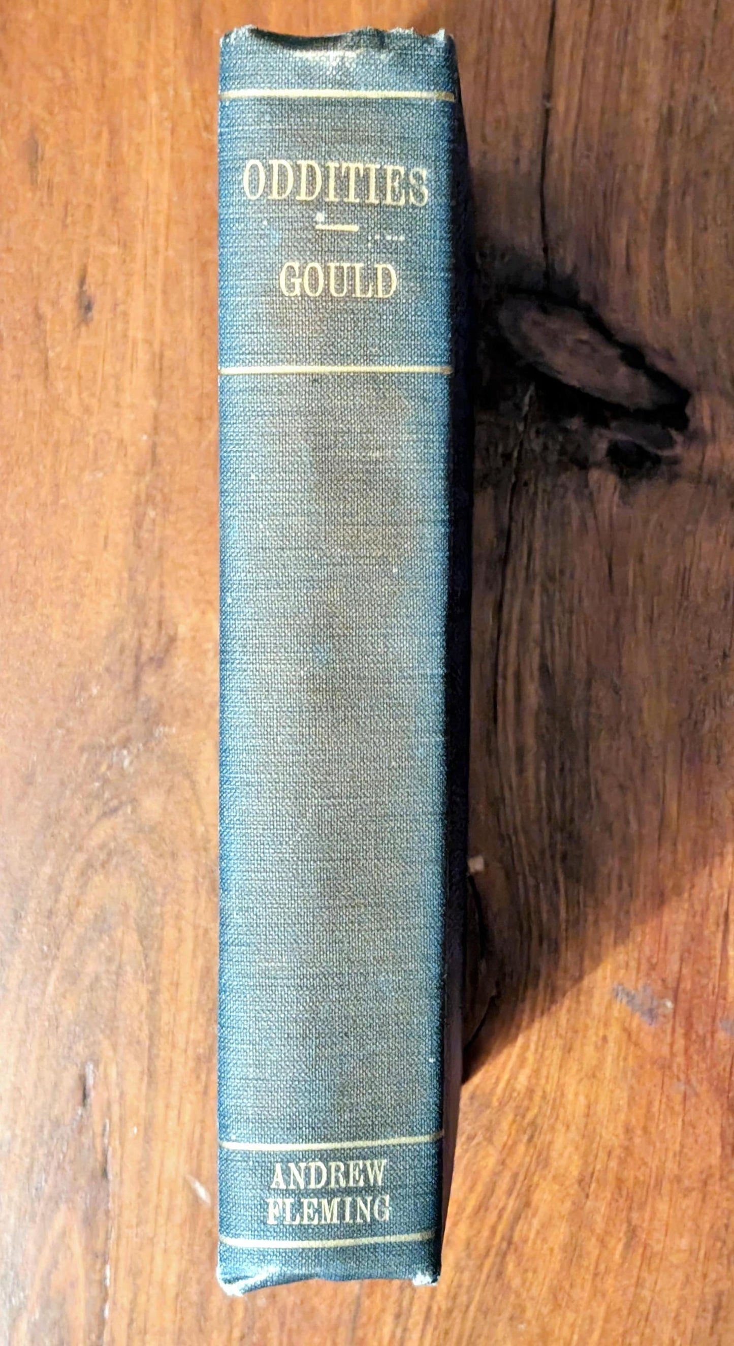 Oddities: A Book of Unexplained Facts by Rupert T. Gould