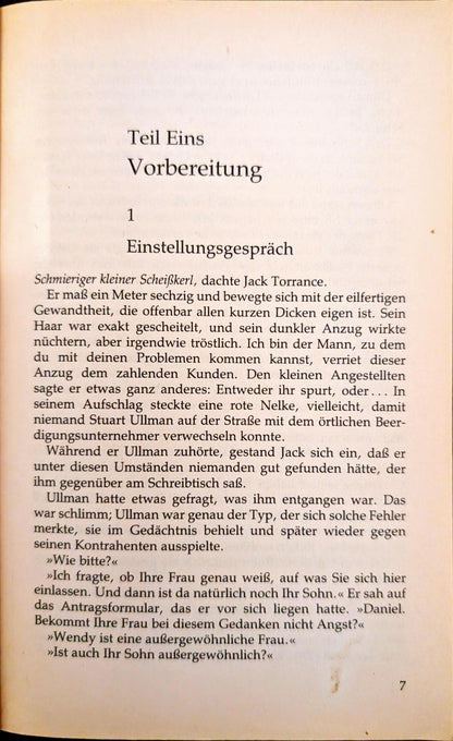 The Shining by Stephen King (German)