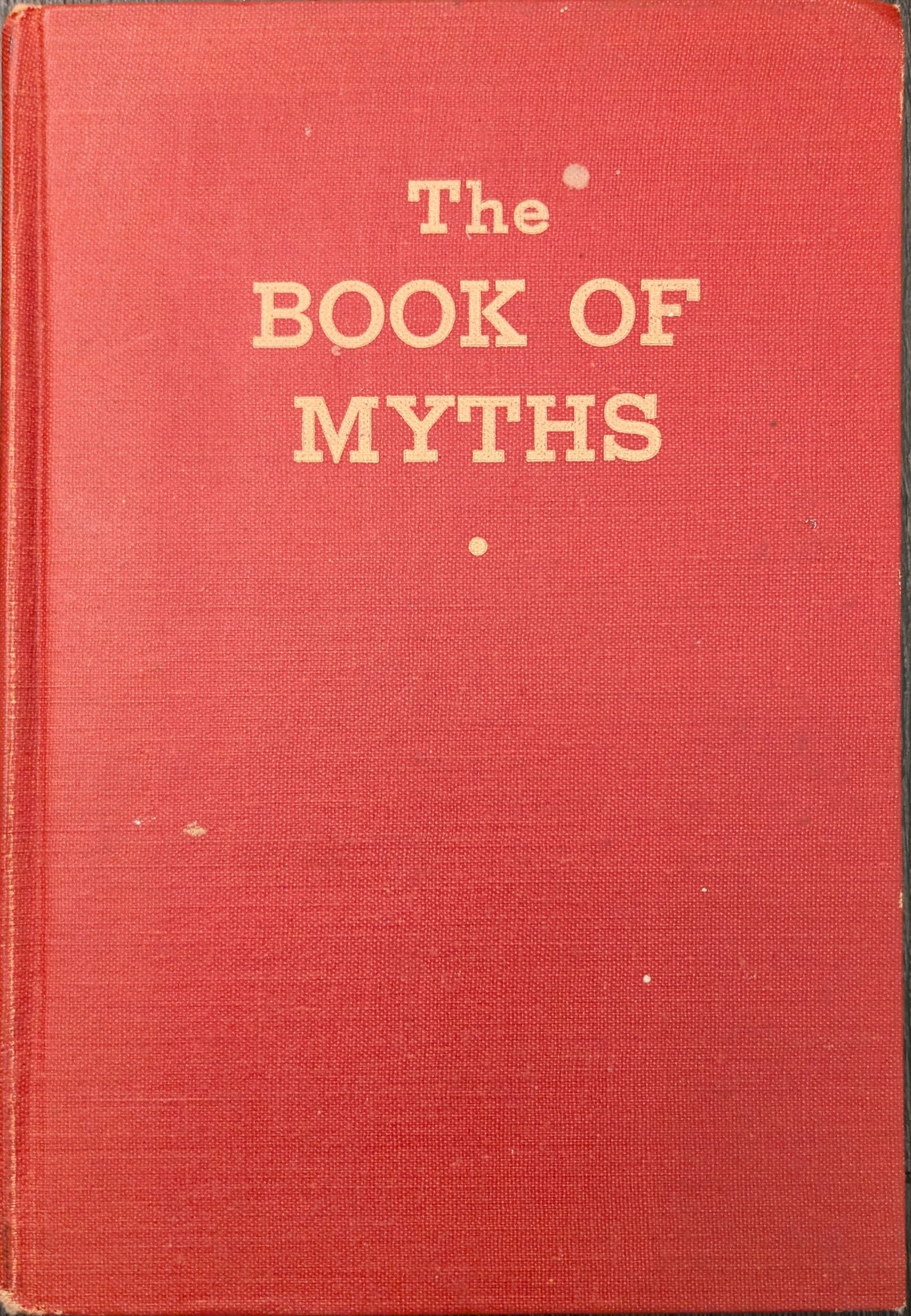 The Book of Myths by Amy Cruse