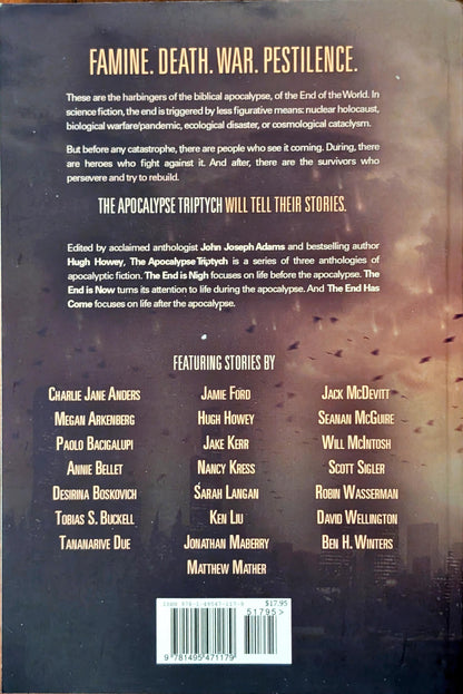 The End is Nigh: The Apocalypse Triptych edited by John Joseph Adams and Hugh Howey
