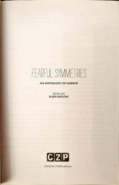 Fearful Symmetries edited by Ellen Datlow