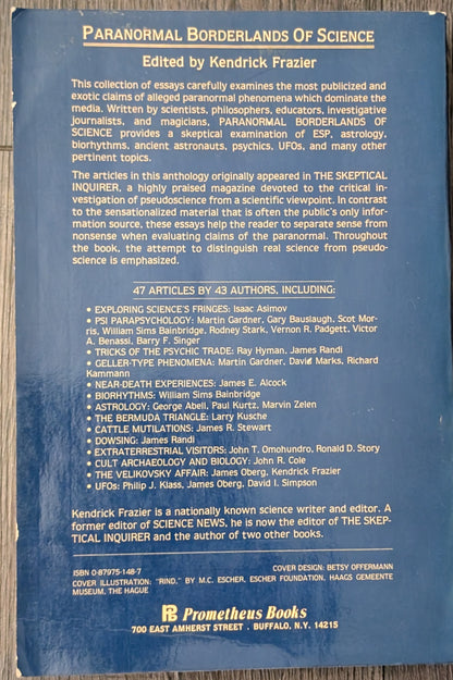 Paranormal Borderlands of Science edited by Kendrick Frazier