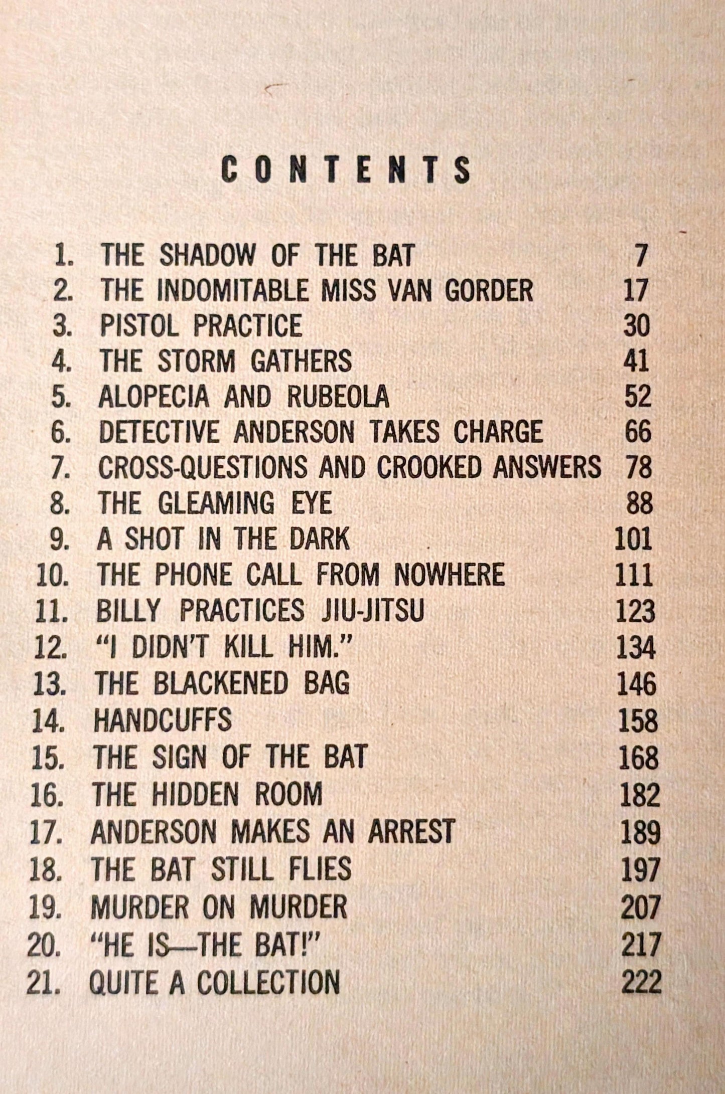 The Bat by Mary Roberts Rinehart