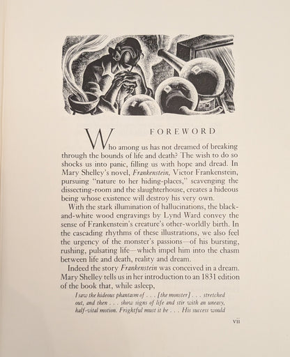 Frankenstein or the Modern Prometheus by Mary Wollstonecraft Shelley