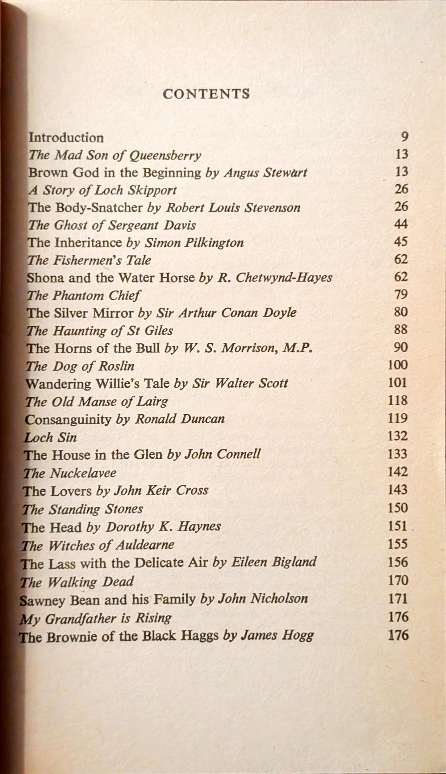 Scottish Tales of Terrors edited by Angus Campbell