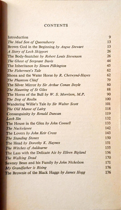 Scottish Tales of Terrors edited by Angus Campbell