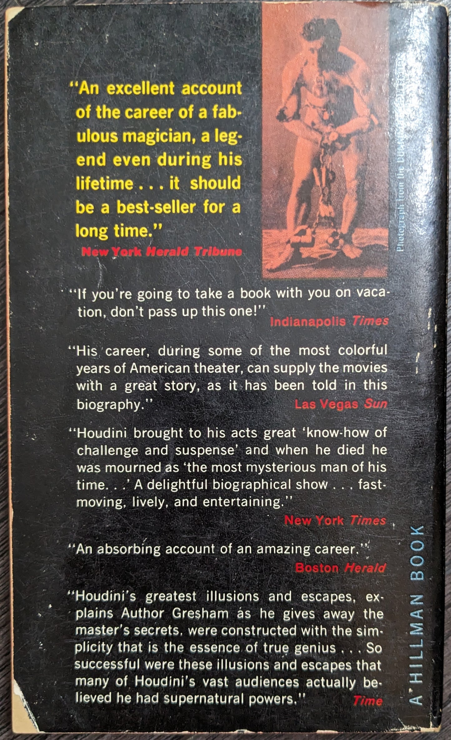 Houdini: The Man Who Walked Through Walls by William Lindsay Gresham