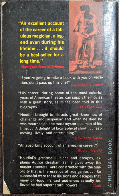 Houdini: The Man Who Walked Through Walls by William Lindsay Gresham