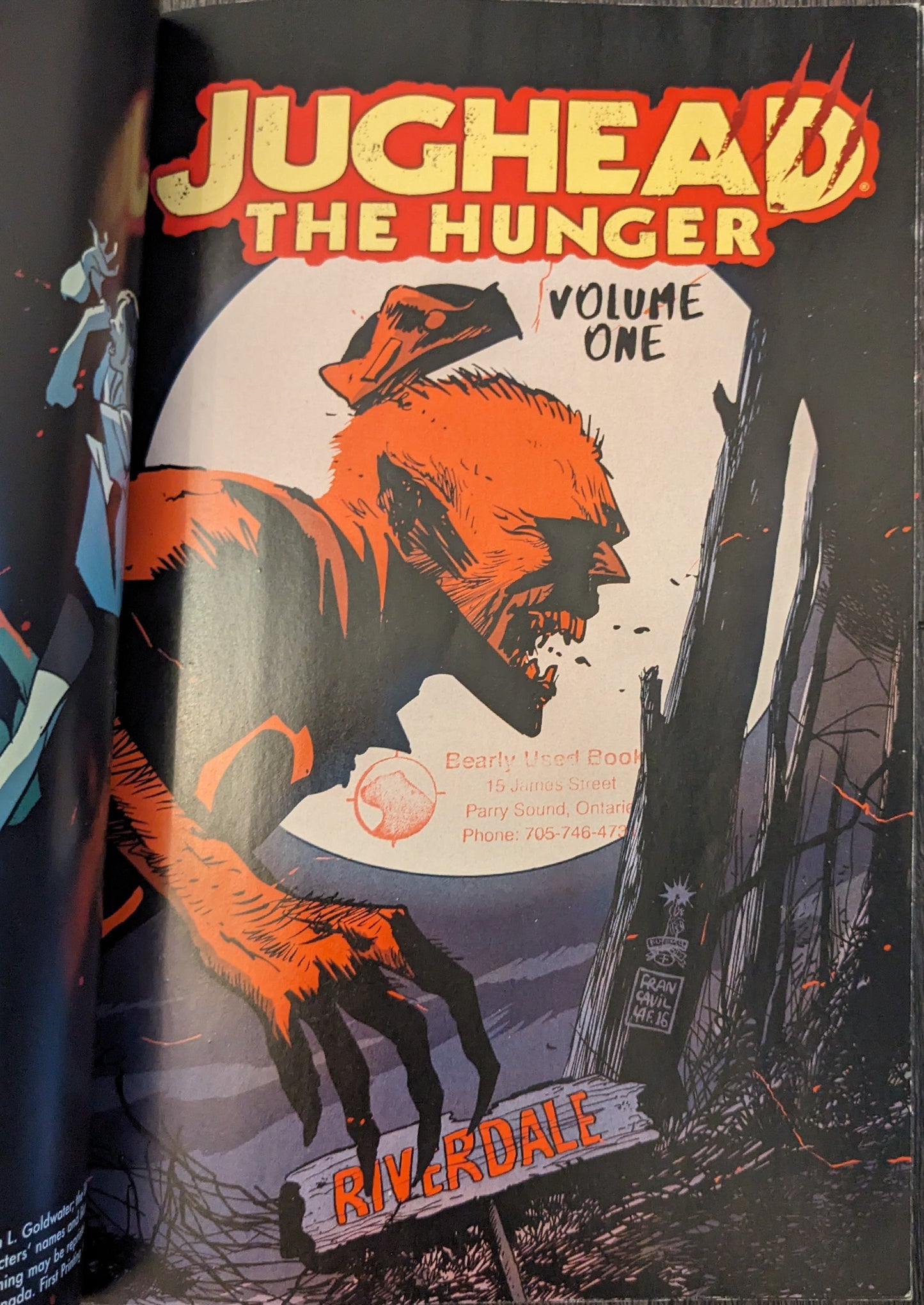 Jughead The Hunger: Volume One by Frank Tieri