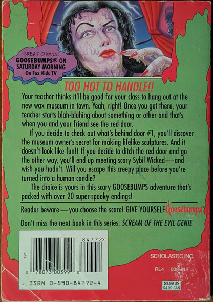 Welcome to the Wicked Wax Museum (Give Yourself Goosebumps #12) by R.L Stine
