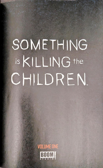 Something is Killing the Children V.1 by James Tynion IV, Werther Dell'edera, Miquel Muerto