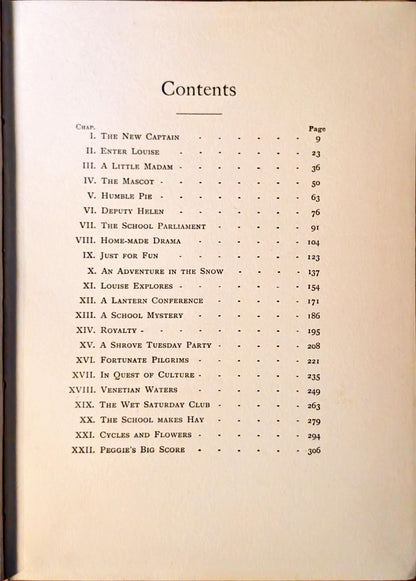 Captain Peggie by Angela Brazil